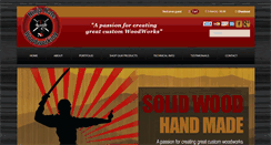 Desktop Screenshot of ninjanatewoodworking.com